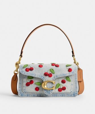 タビー ショルダー バッグ 26・チェリー エンブロイダリー | COACH